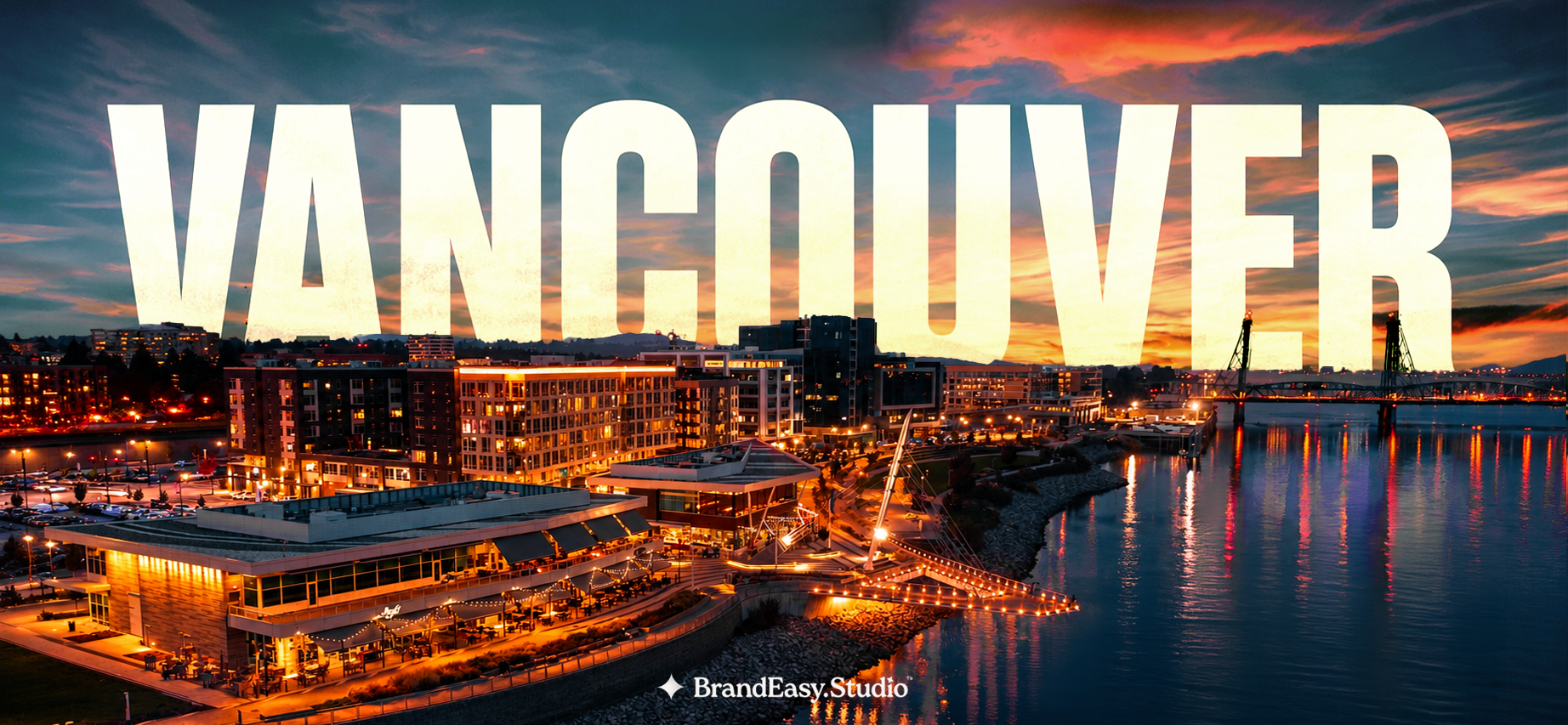 Vancouver brand location graphic.